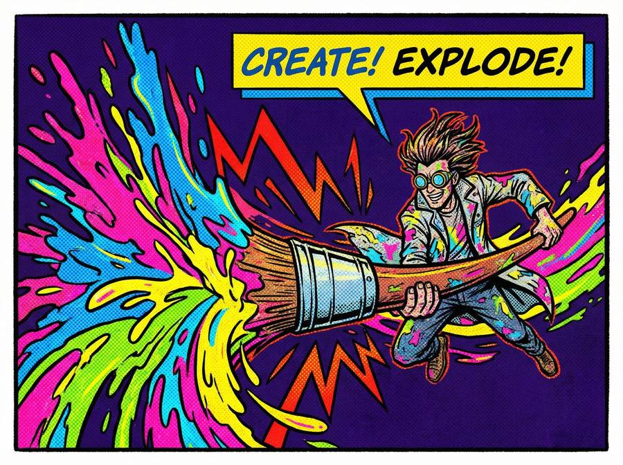 澳门体彩 - 成为色彩大师，加入波普艺术创意社区